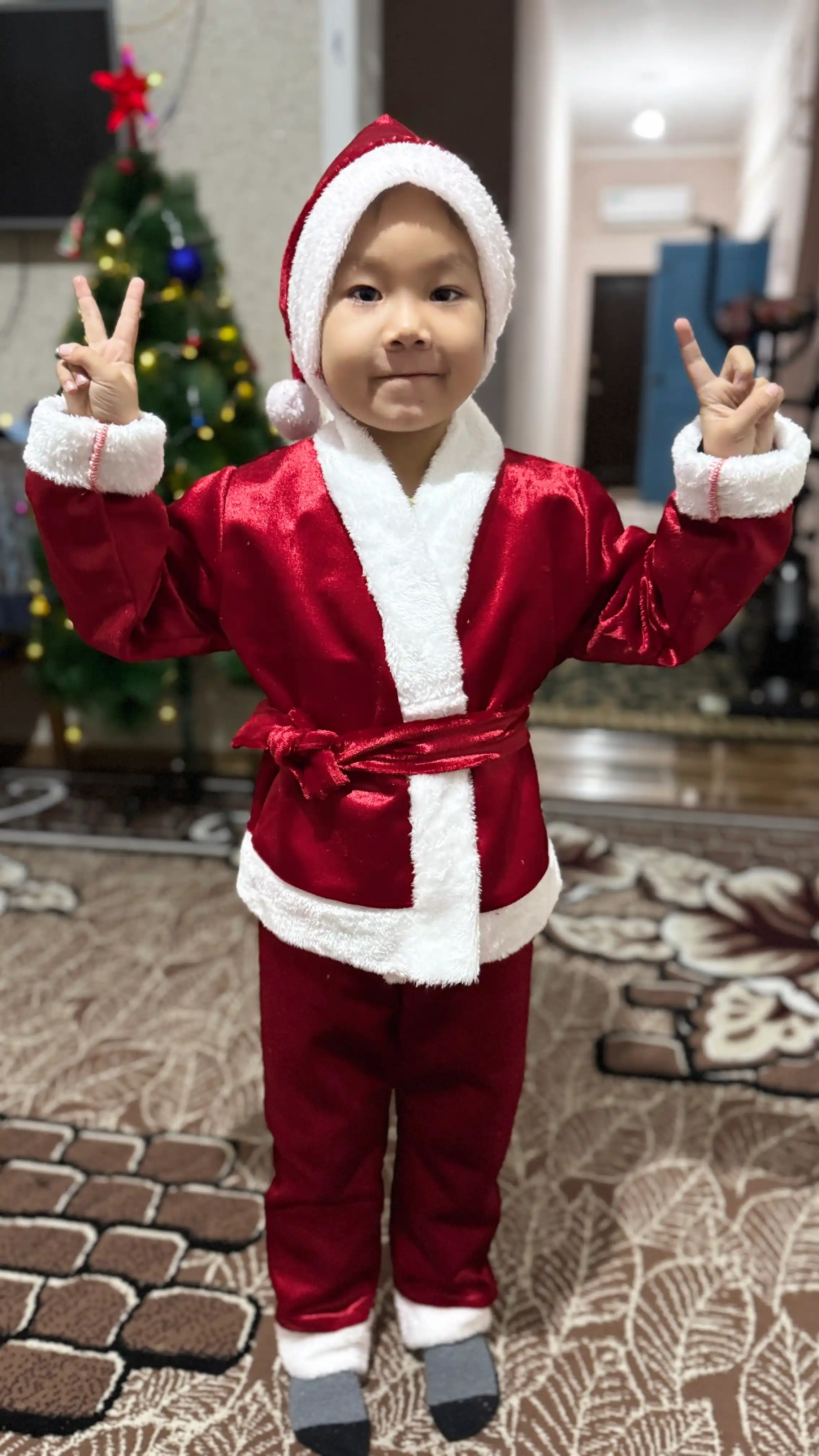 Одежда деда мороза, новогодняя