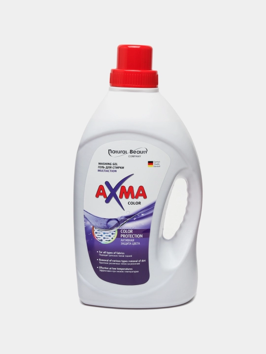 Гель для стирки AXMA Multiaction для цветного белья, 4 кг