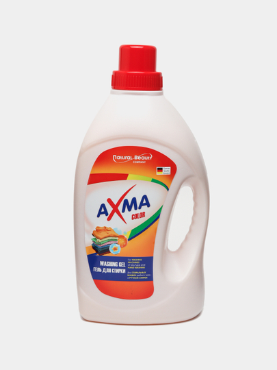 Rangli kirlar uchun AXMA kir yuvish geli, 4 kg