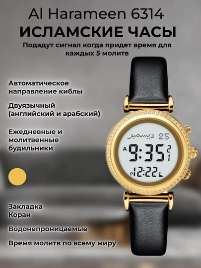 Женские наручные часы Al Harameen HA-6314 — SSS123-HA6314-КАРМЛН