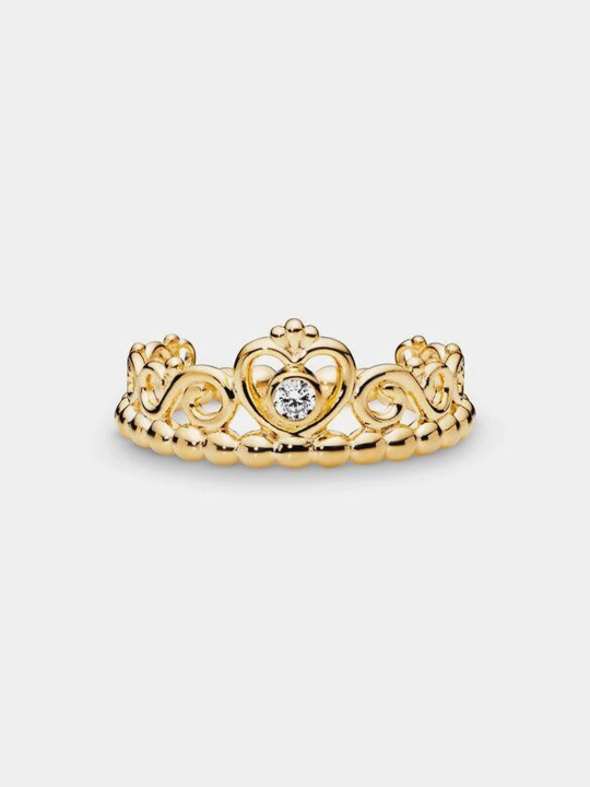 Кольцо-тиара PANDORA Shine с прозрачным кубическим цирконием 167158CZ