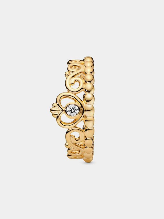 Кольцо-тиара PANDORA Shine с прозрачным кубическим цирконием 167158CZ