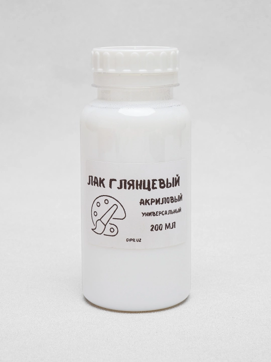 Akril porloq lak, ijodkorlik uchun, 200 ml - 