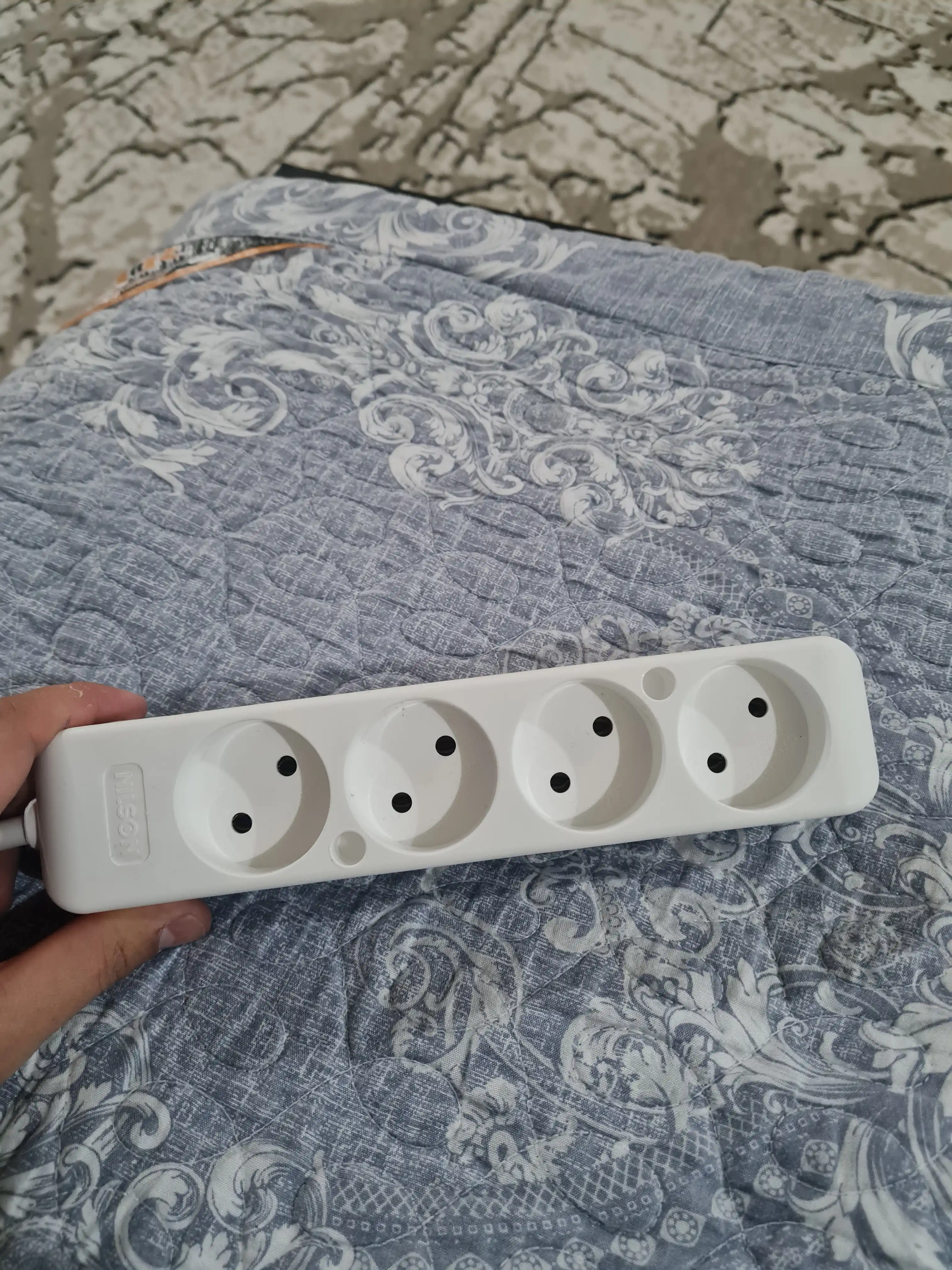 Kolodka, simsiz, NILSON kolodkasi, 4 rozetka, 16A, 220 V, kolodka