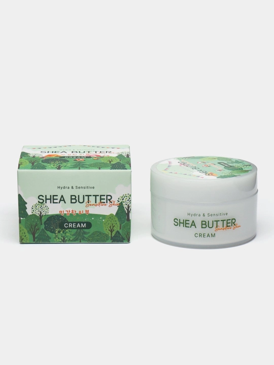 Nature Republic SHEA BUTTER, увлажняющий, освежающий крем, 100 мл - 