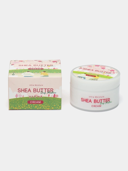 Nature Republic SHEA BUTTER, увлажняющий, освежающий крем, 100 мл - 