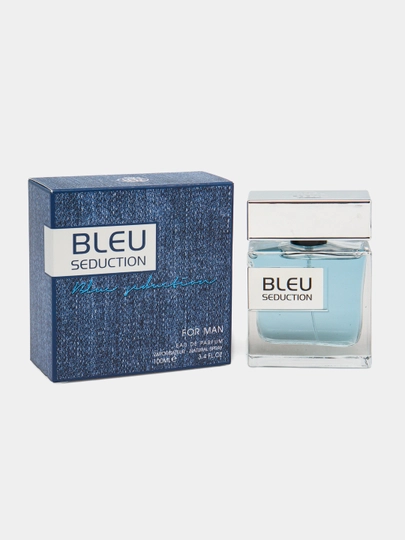 Erkaklar uchun parfyumlangan suvi BLUE SEDUCTION, 100 ml