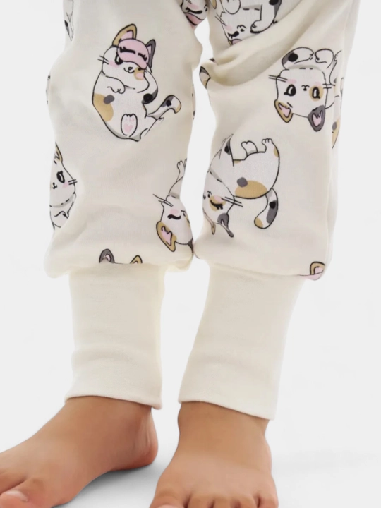 Kogankids kombinezon pijama, 100% paxta