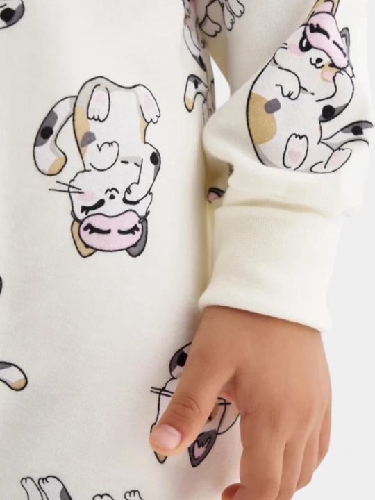 Kogankids kombinezon pijama, 100% paxta