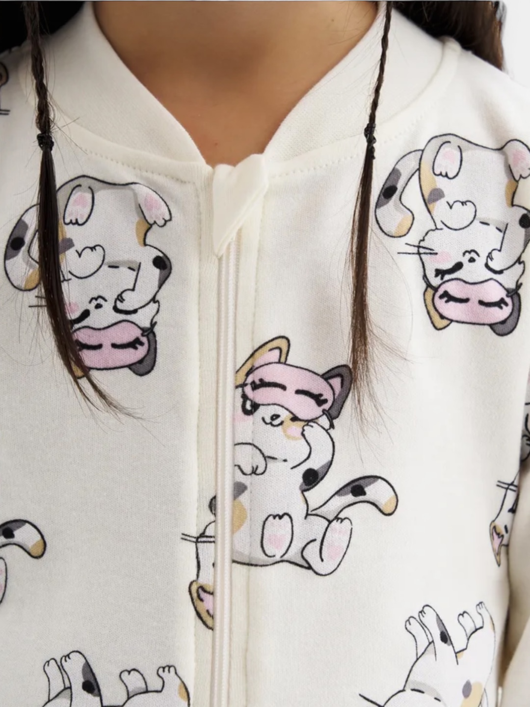 Kogankids kombinezon pijama, 100% paxta
