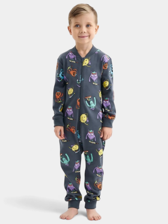 Kogankids kombinezon pijama, 100% paxta