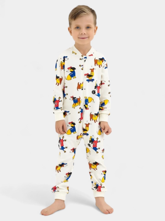 Kogankids kombinezon pijama, 100% paxta