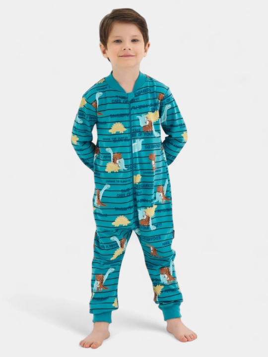 Kogankids kombinezon pijama, 100% paxta