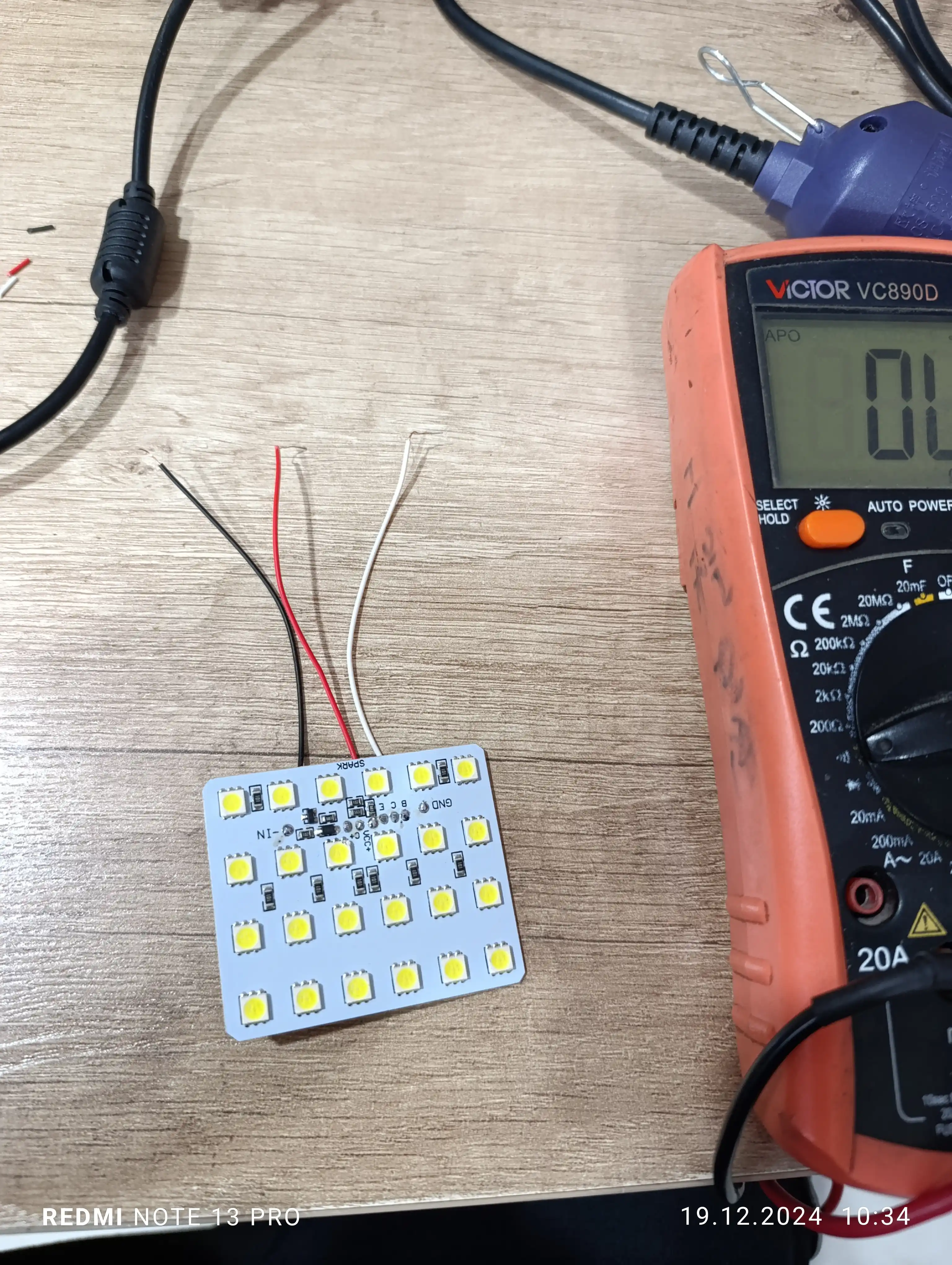 LED chiroq shiftdagi ichki yoritish, Matiz, Spark, Nexia 1 - 2, Lacetti, Gentra uchun