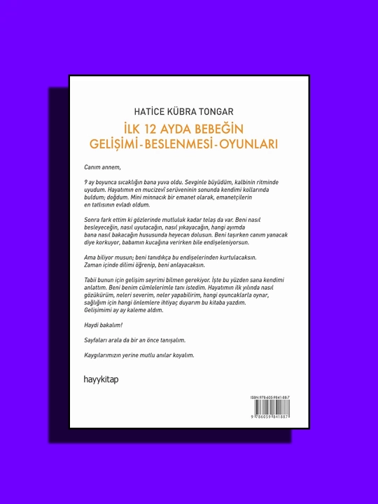Хатиcе Кубра Тонгар, Илк 12 Аyда Бебегин Гелисими Бесленмеси Оyунлар