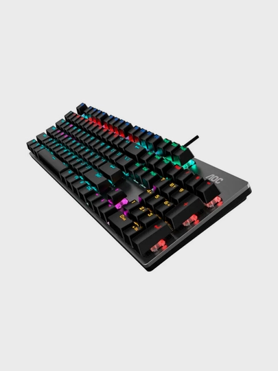 Механическая игровая клавиатура AOC GK410, с RGB подсветкой - 