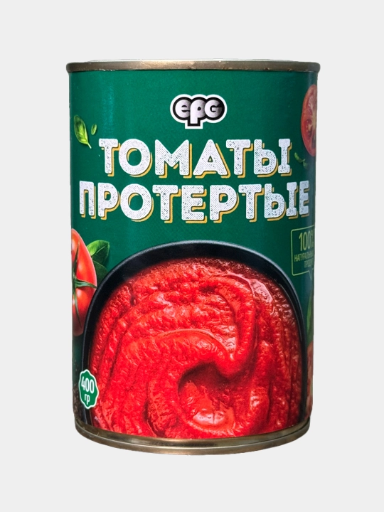 Томаты протертые, по 400 гр