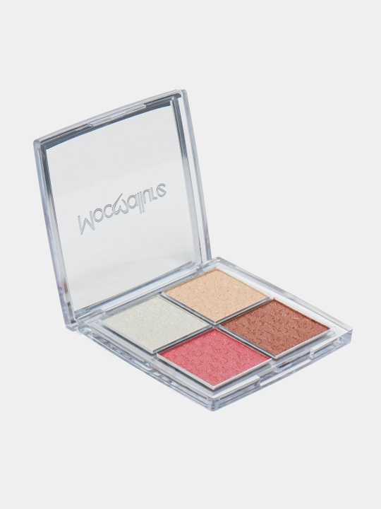 Хайлайтер для лица Moccalure яркая палитра Wrangler 4 цвета, 14.8 г - 