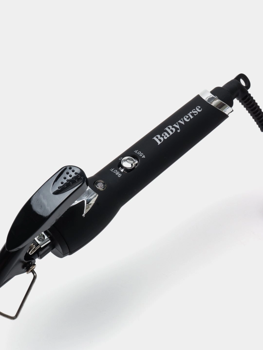 Afro jingalak sochlar uchun BaByverse BA-400 professional soch turmagi, keramik qoplamali