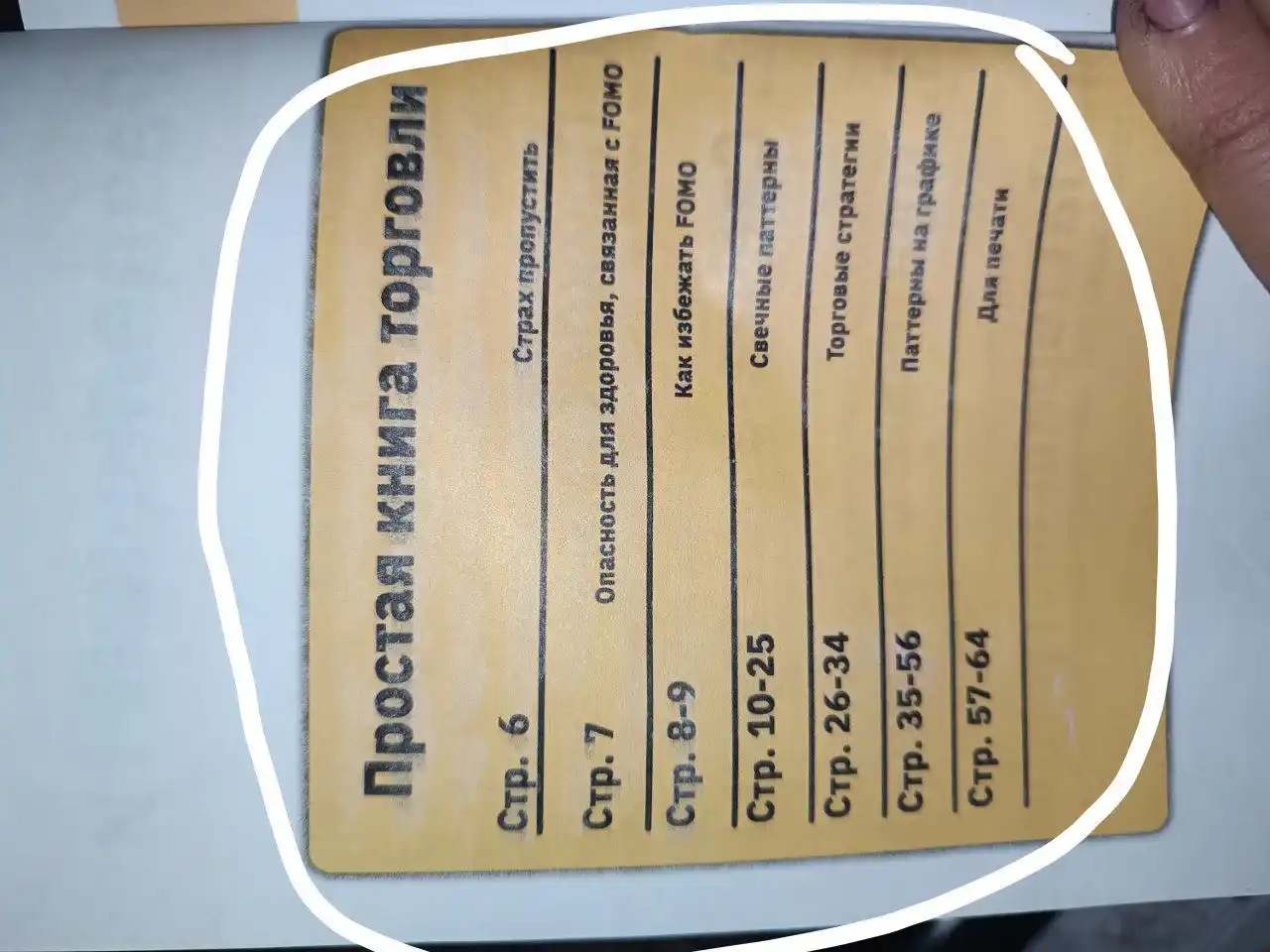The Official Simple Trading Book, oddiy savdo kitobi