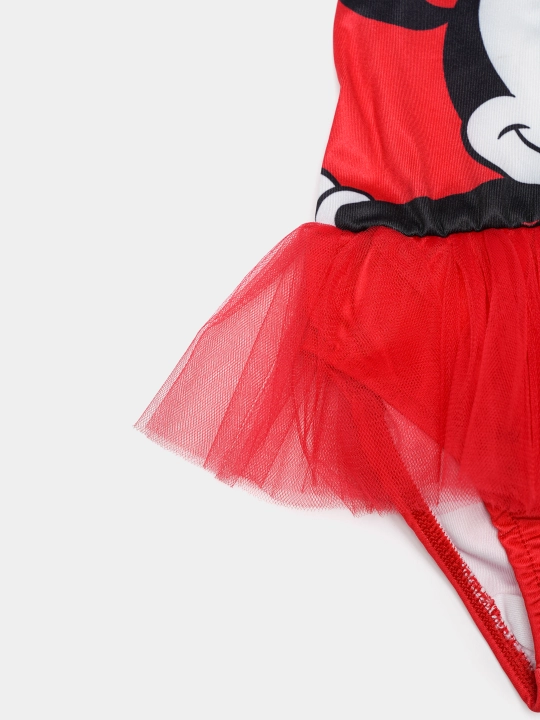 Yubka bilan cho'milish kostyumi Minnie Mouse