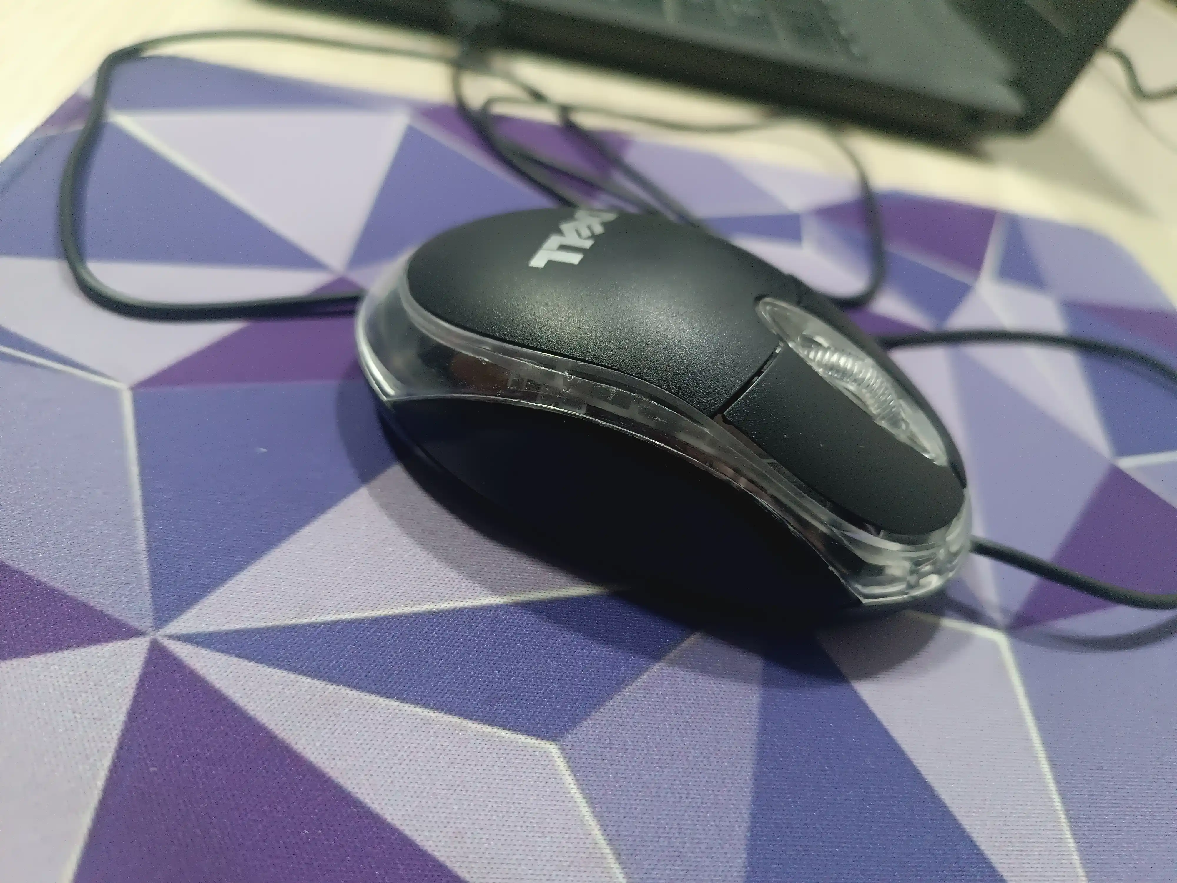 Kompyuter uchun sichqoncha, simli va simsiz RGB chiroqli sichqoncha