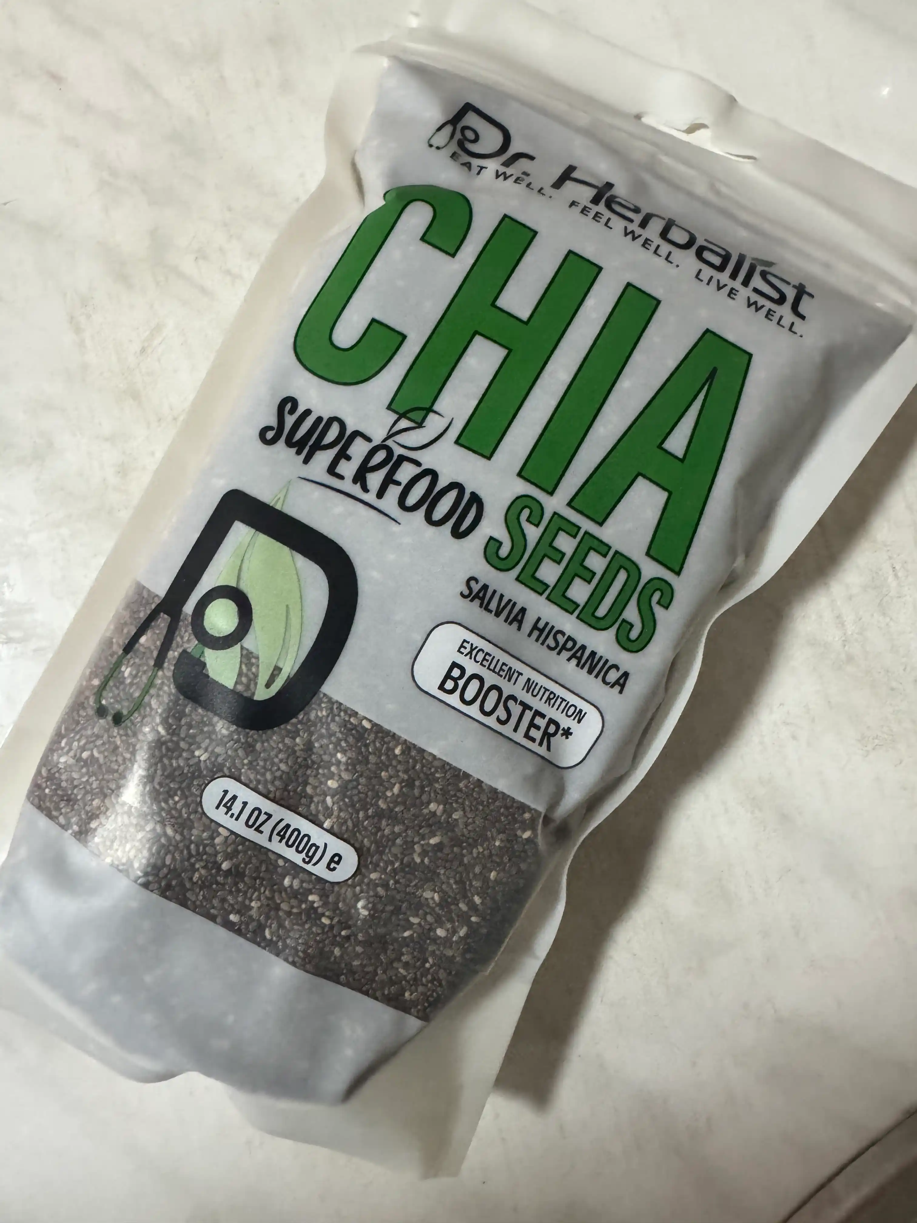 Chia urug'i tabiiy qora