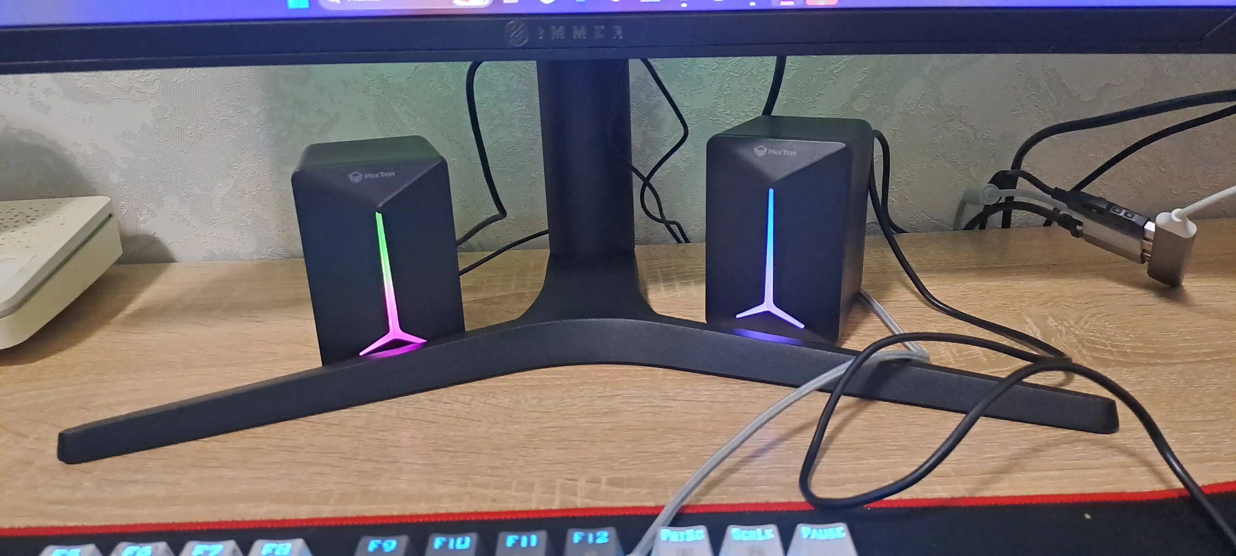 Компьютерные колонки MEETION MT-SP2011 RGB Игровая колонка для ноутбука