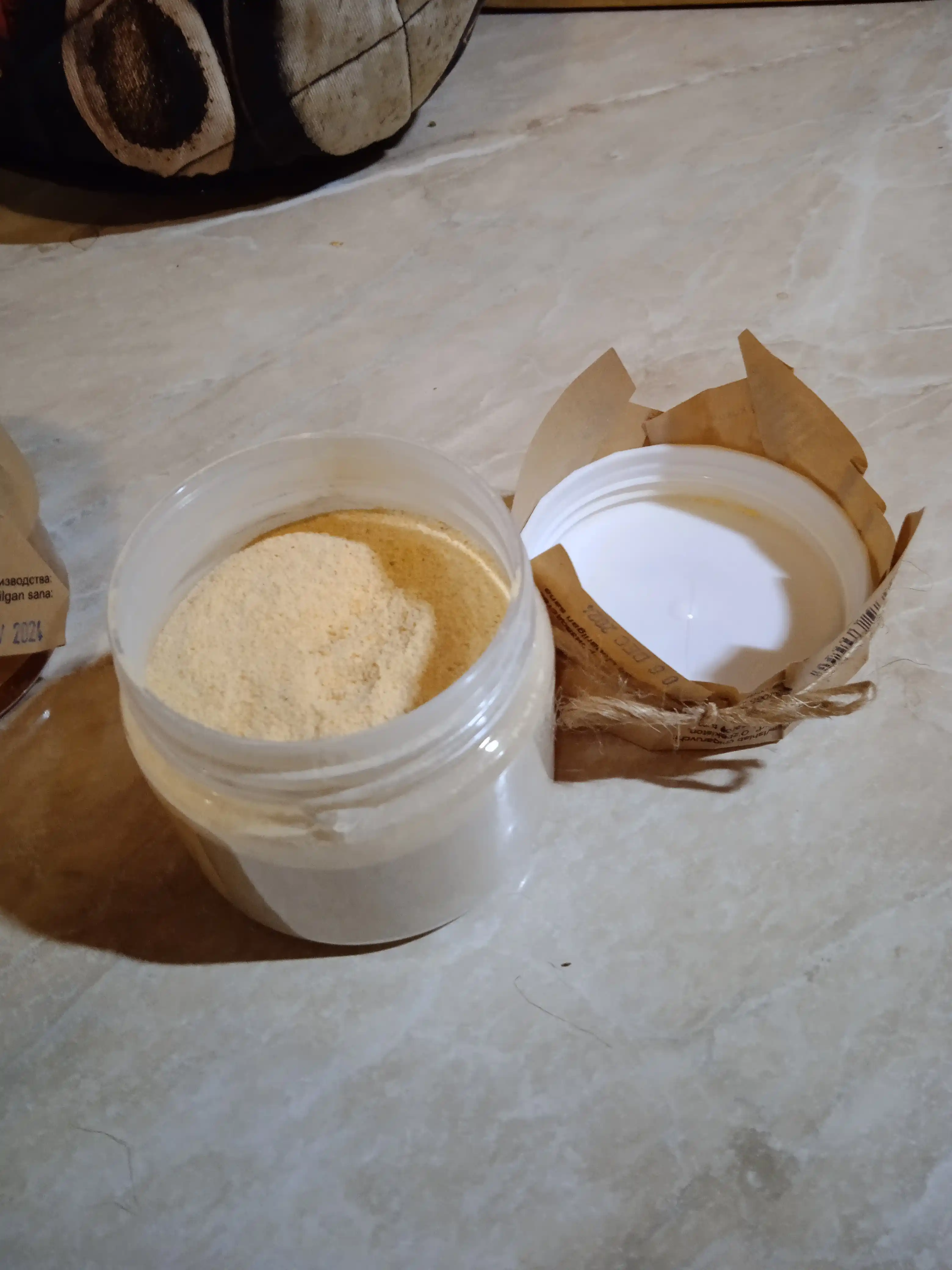 Quritilgan sarimsoq Craft Food, 100 g, plastik idishda, kukunsimon 