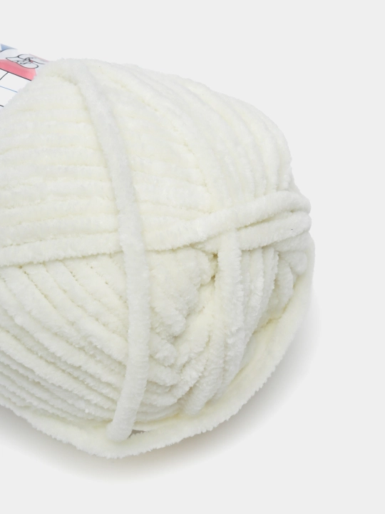 Kartopu Yumurcak, 100% полиэстер, 100 гр, 120 м, плюшевая пряжа, для вязания