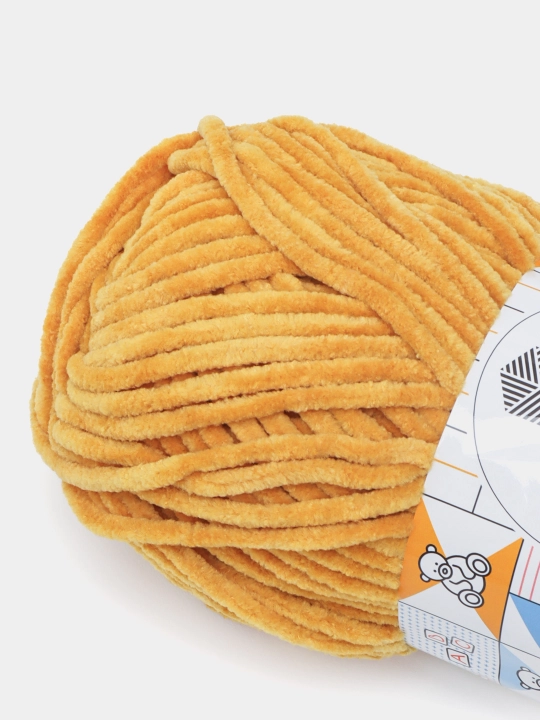 Kartopu Yumurcak, 100% полиэстер, 100 гр, 120 м, плюшевая пряжа, для вязания
