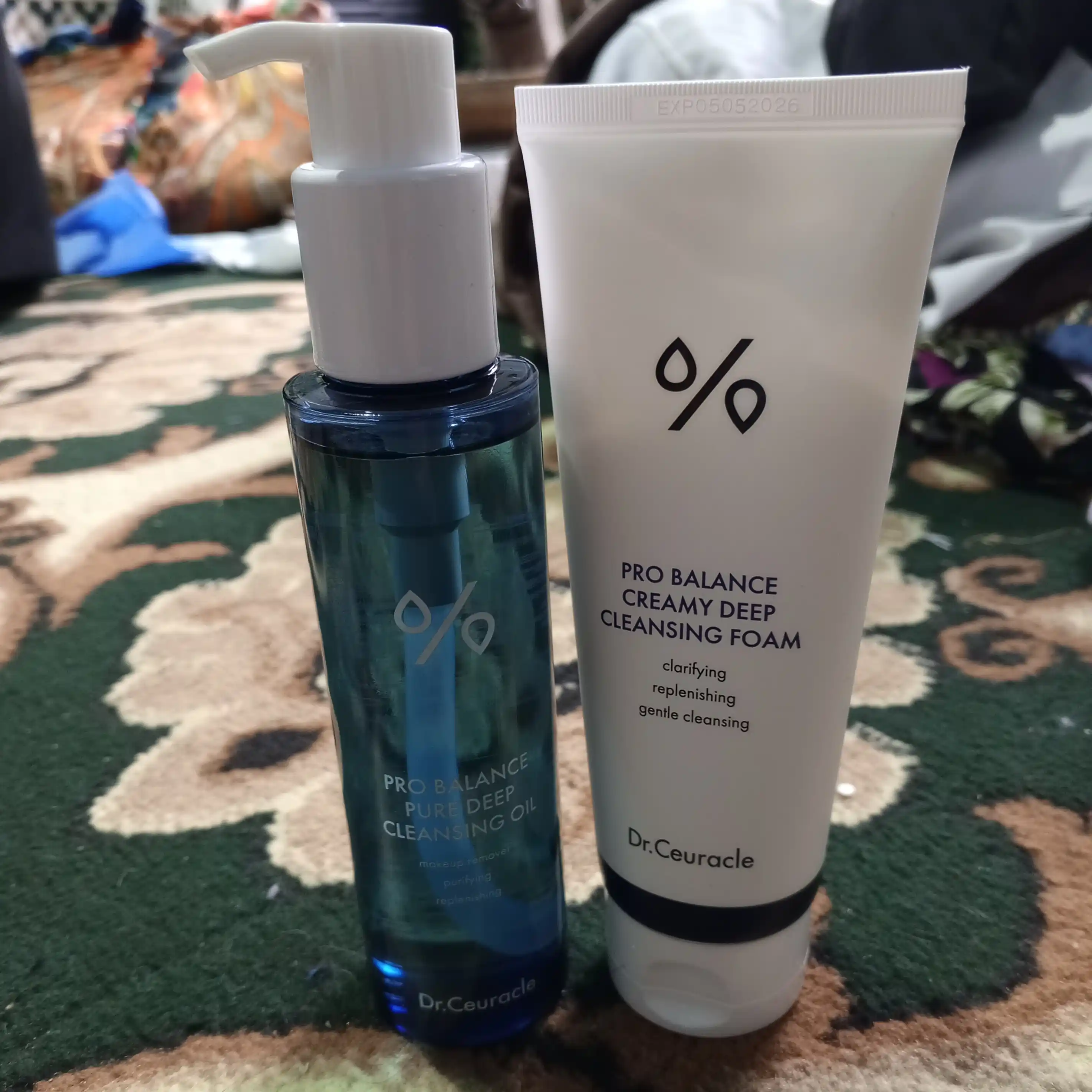 Набор для очищения и умывания лица Dr.Ceuracle Pro Balance Cleansing Duo Set
