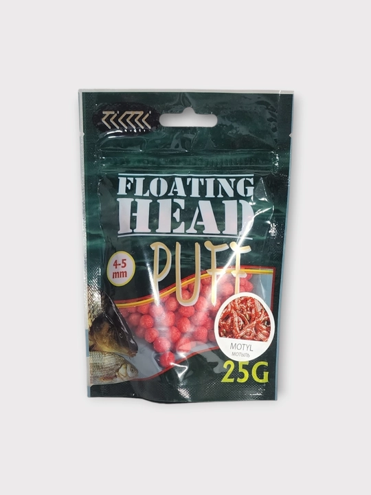 Воздушное тесто, 25 г, используется в поплавочной и в донной ловле Floating head PUFF