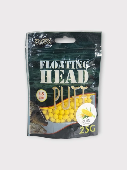 Воздушное тесто, 25 г, используется в поплавочной и в донной ловле Floating head PUFF
