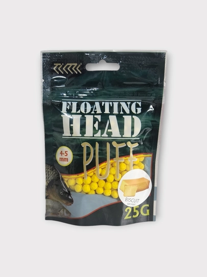 Воздушное тесто, 25 г, используется в поплавочной и в донной ловле Floating head PUFF