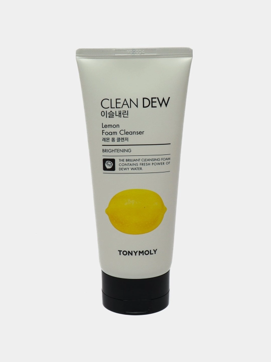 Очищающая пенка для умывания лица от бренда TonyMoly Clean Dew, освежает и очищает макияж