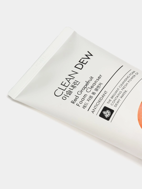TonyMoly Clean Dew brendining yuzni tozalash uchun ko'pik, makiyajni tozalaydi, oqartiradi