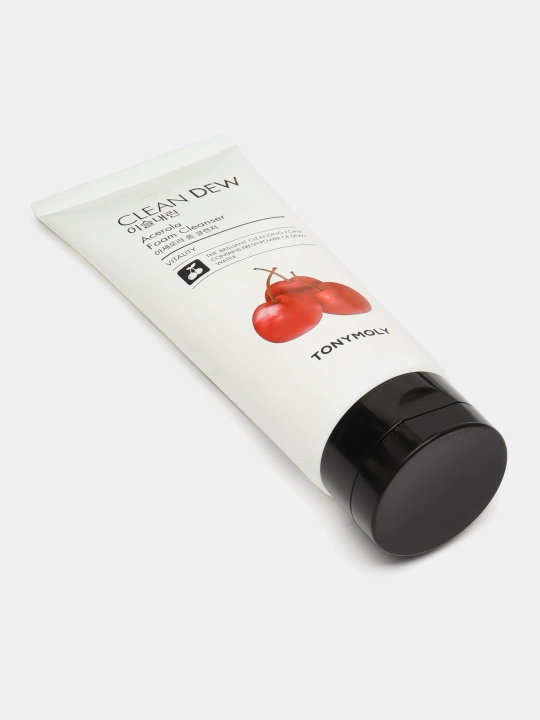 Очищающая пенка для умывания лица от бренда TonyMoly Clean Dew, освежает и очищает макияж