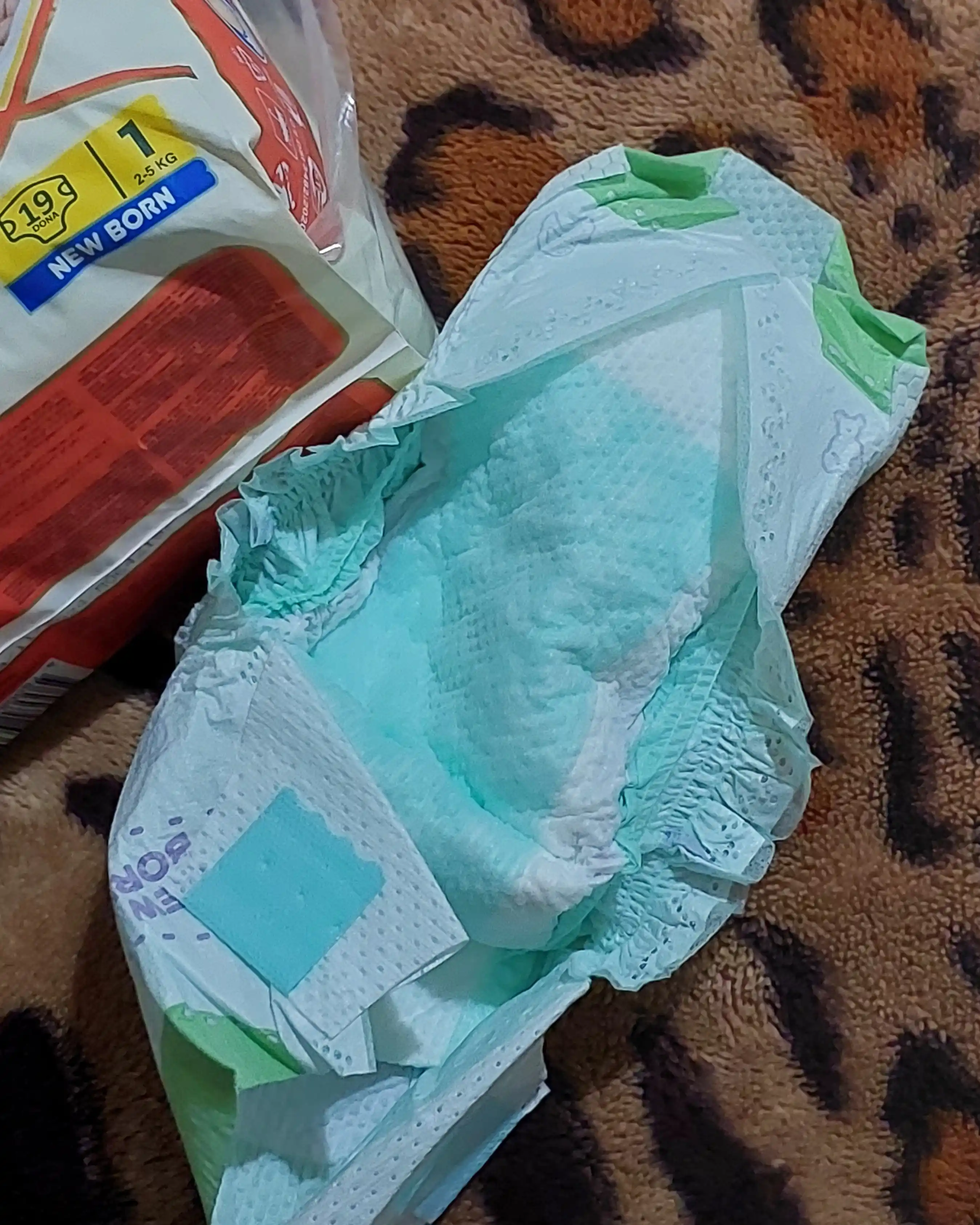Tagliklar Monchico Eco+, o'lchami 1, 2-5 kg, 19 dona