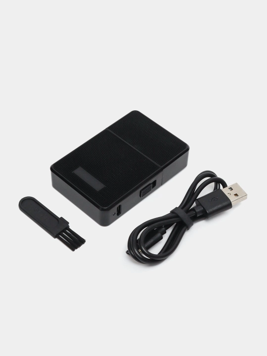 Elektr ustara VGR V-390, portativ, quruq va nam soqol olish uchun toq yashil