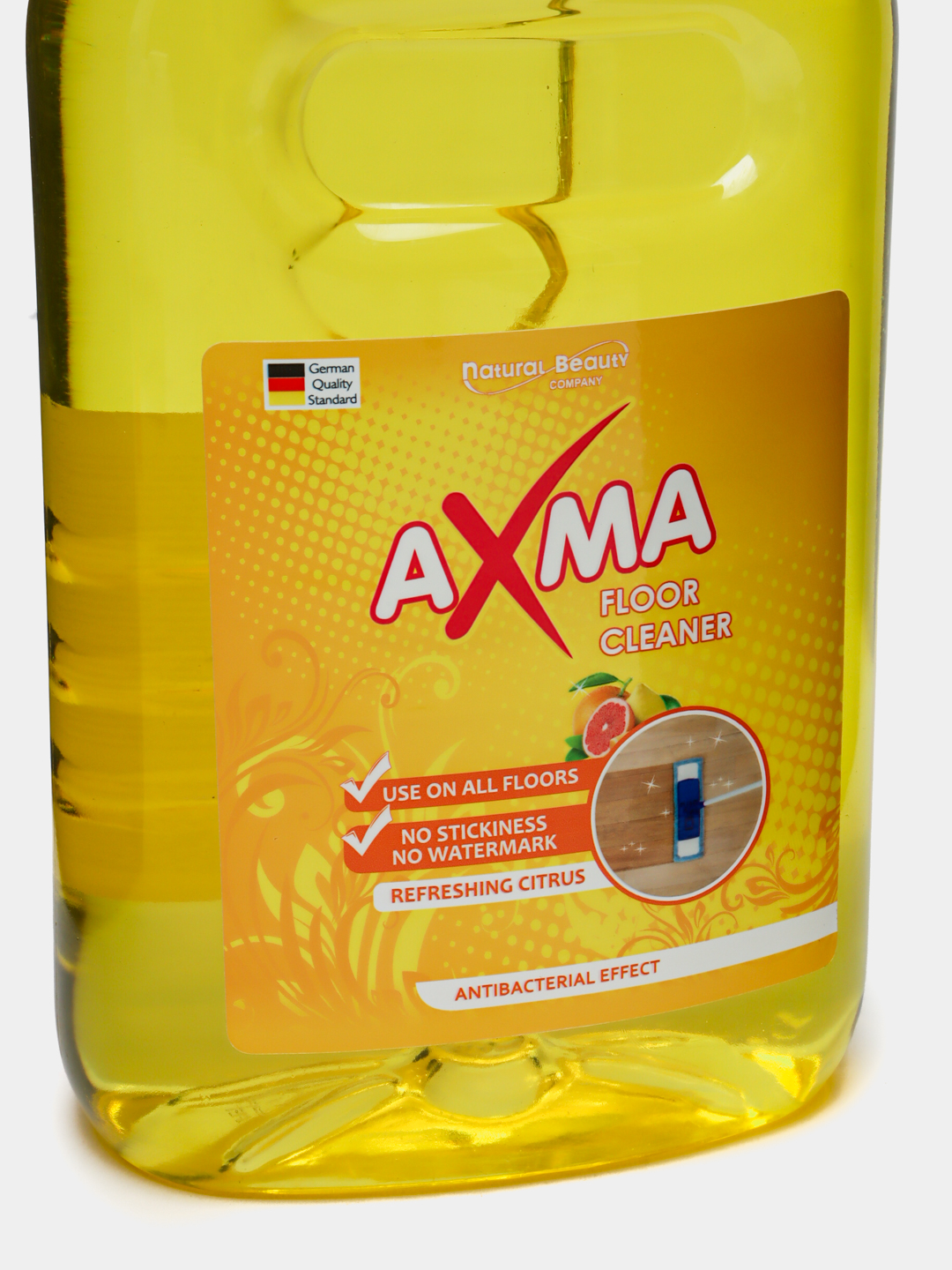 Средство для мытья пола AXMA, Освежающий цитрус, 1,5 кг