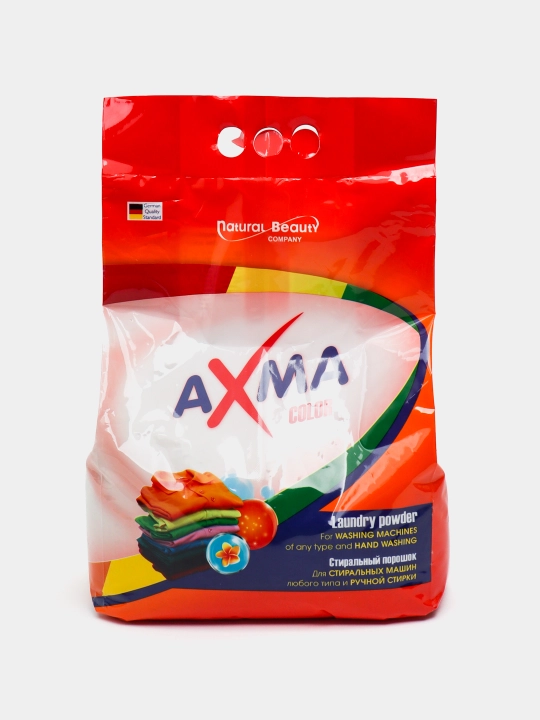Порошок для стирки АХМА, для цветного белья, 5 кг