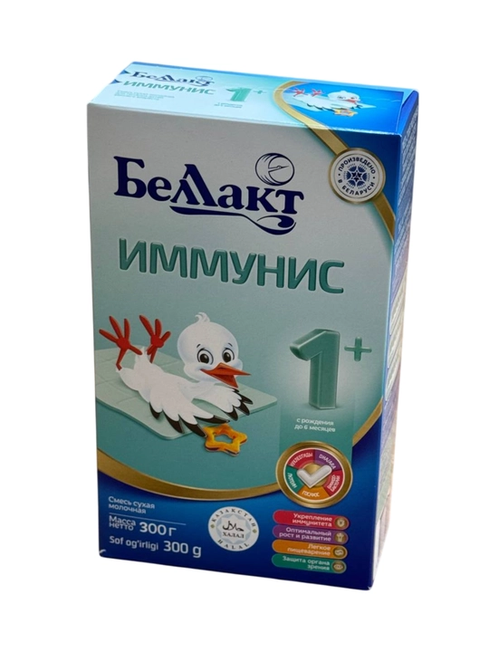 Bellakt Immunis 1+, 300 g, chaqaloqlar uchun sut aralashmasi