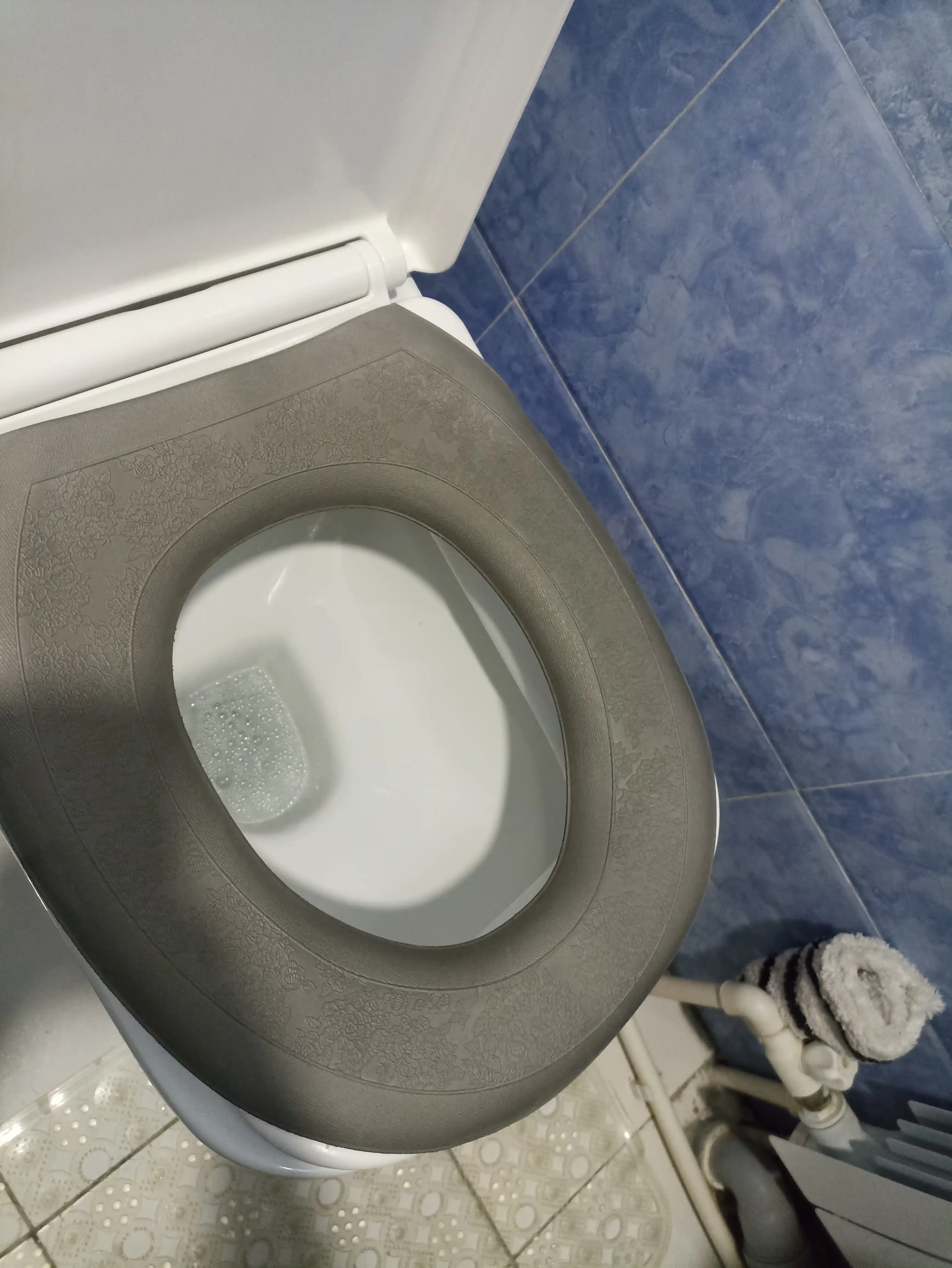 Накладка сидение для унитаза мягкий чехол