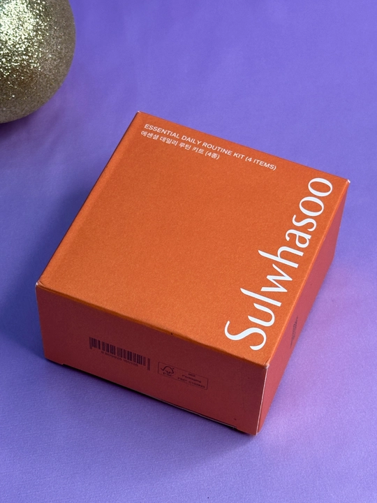Мини набор для ухода за лицом SULWHASOO Essential Daily Routine Kit - 