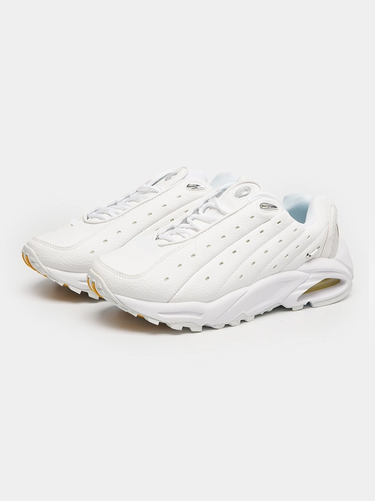 Erkaklar sport krossovkalari, Djordan, Air Max TN Plus, Nocta, Drake, oq, qora, tilla rang