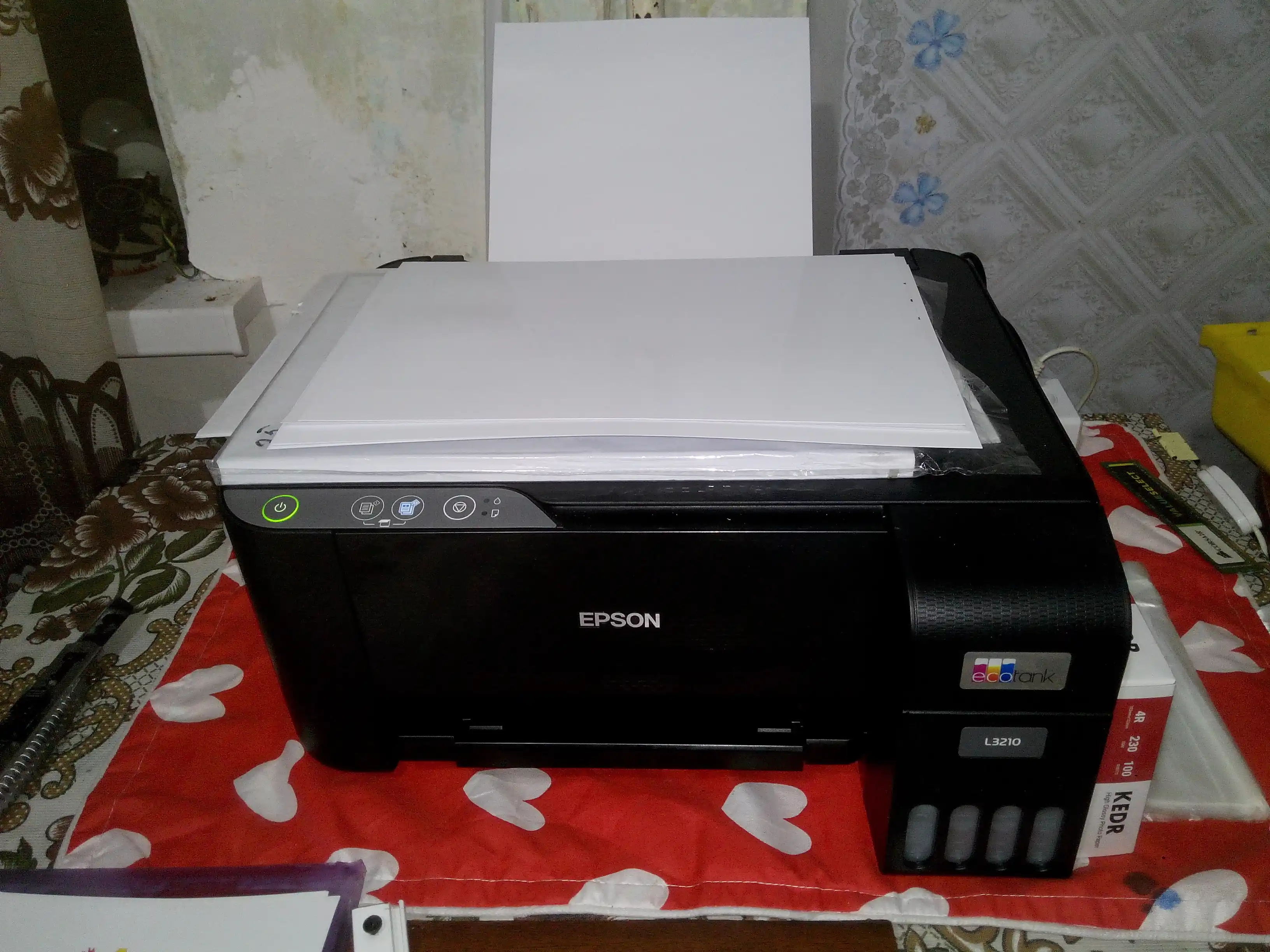 Printer Epson L3210, rangli, 3 tasi 1 da