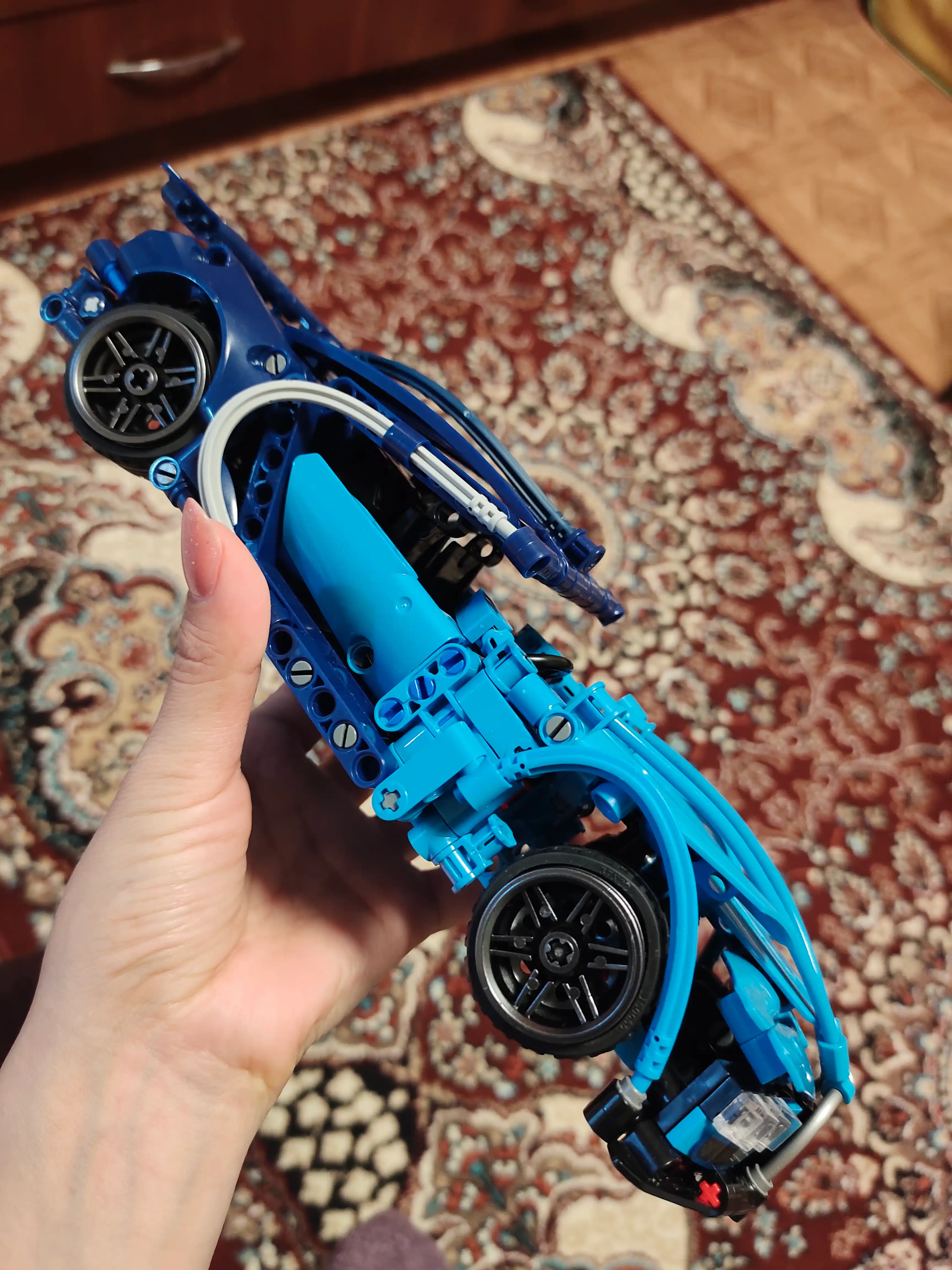 Konstruktor Technic Ferrari, Bugatti, Porshe, Lamborghini, mototsikl, superkar