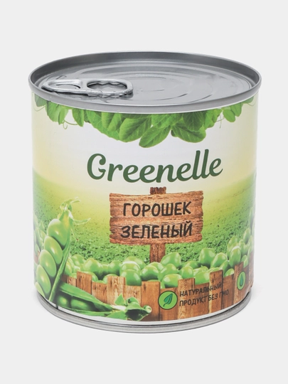 Горошек зеленый, Greenelle 425 мл — IKINDER-P14E637