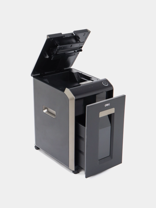 Deli ET088 professional ofis shredder, avtoberysh 200 varaq, 32 litr, P-5